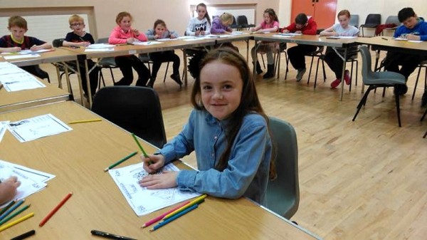 Kids Cartooning Workshops / Classes by Jarla Duffy, Donegal Cartoons, Ireland